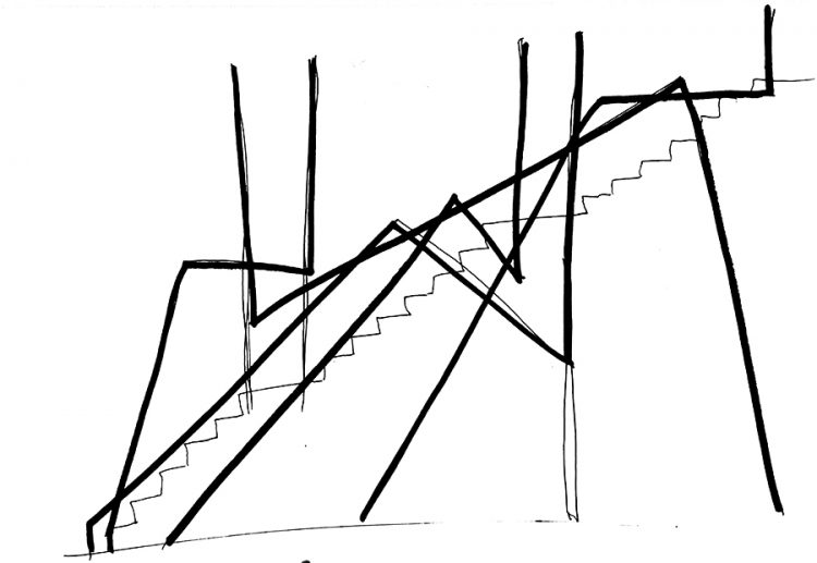 Noga David - Floating staircase 2